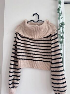 Freshman 1996 Striped Sweater and Skirt Set